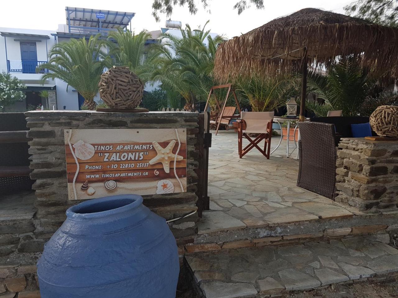 Tinos Apartments Zalonis Agios Ioannis  Dış mekan fotoğraf