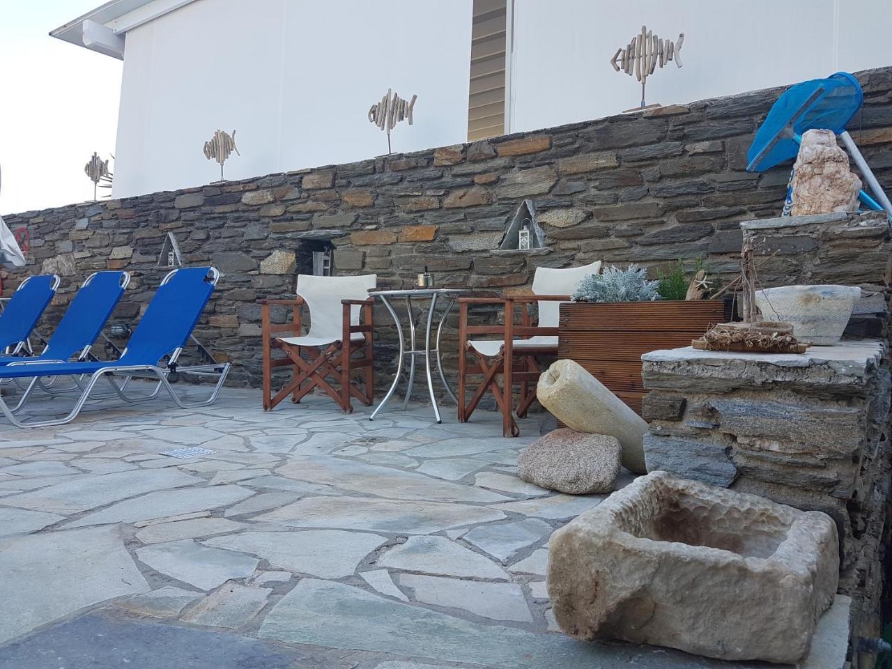 Tinos Apartments Zalonis Agios Ioannis  Dış mekan fotoğraf